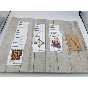 2014 Classic 1986 Clue Board Game Replacement Parts Cards Weapons Suspects Rooms